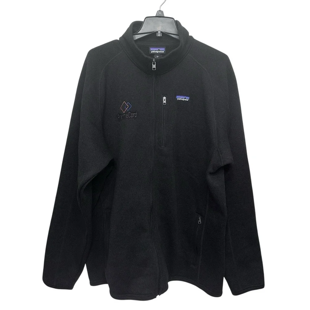 PATAGONIA Better Sweater Full Zip Knit Fleece Jacket Men's Size XXL Logo